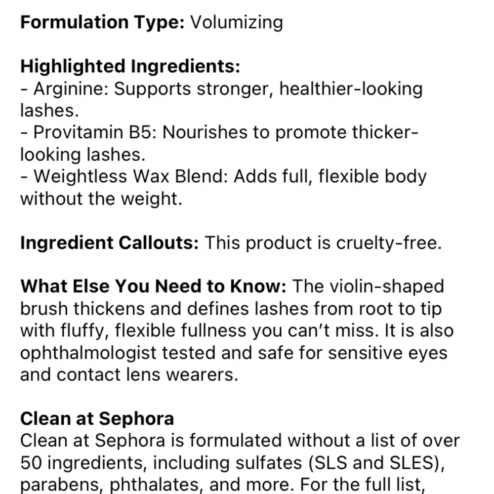 Ilia Fullest Volumizing Mascara Mini - Picture 3 of 6